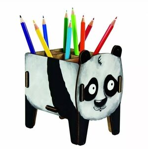 Panda Pencil Holder NWT